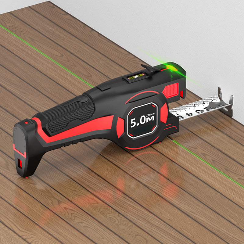 2-in-1 Tape Measure with Laser Guide
