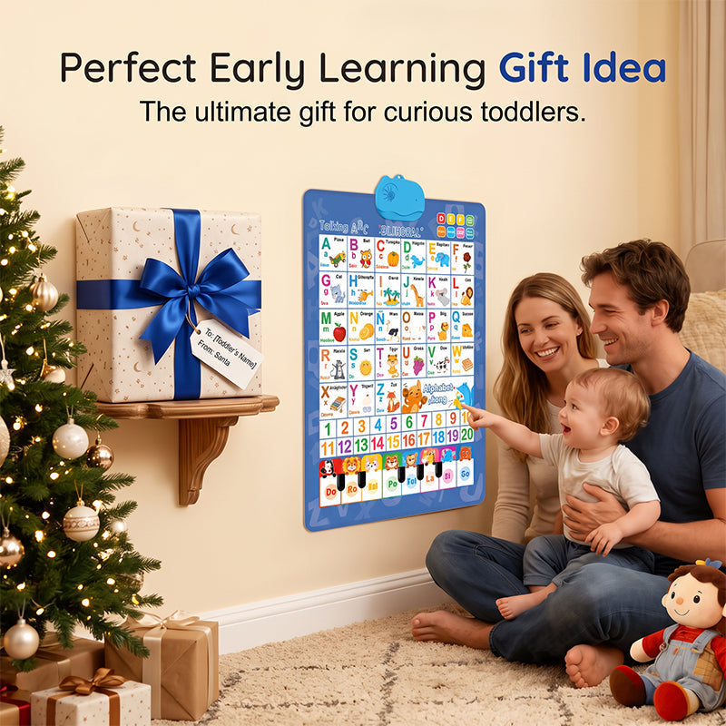 Bilingual Talking Alphabet Wall Chart for Toddlers