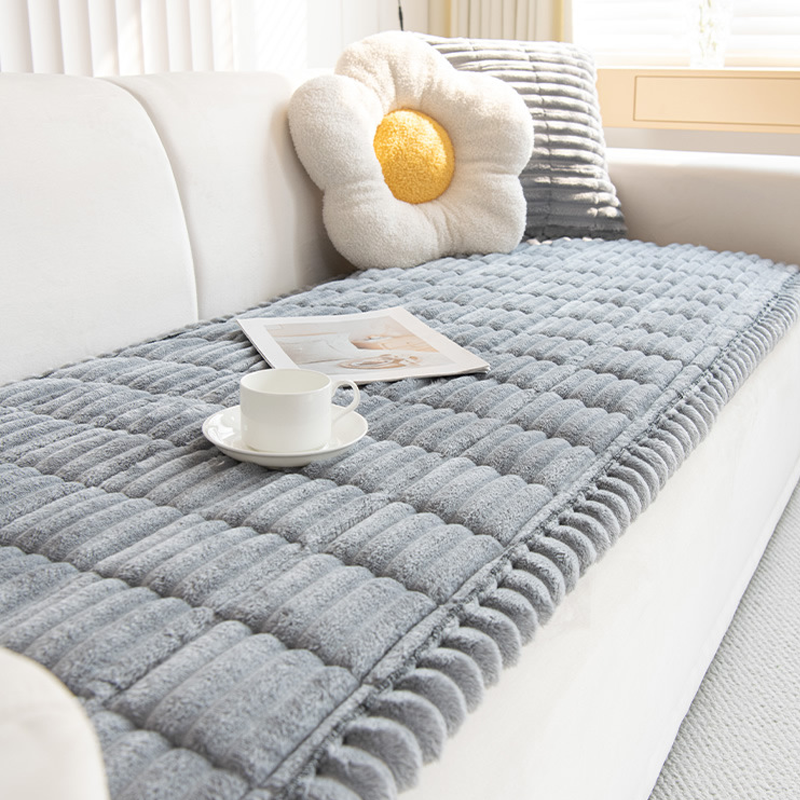 🛋️ Quilted Corduroy Non-Slip Sofa Cushion – Thick & Soft Furniture Protector with Anti-Slip Backing, Fits 2/3/4 Seater Sofas 🧵✨
