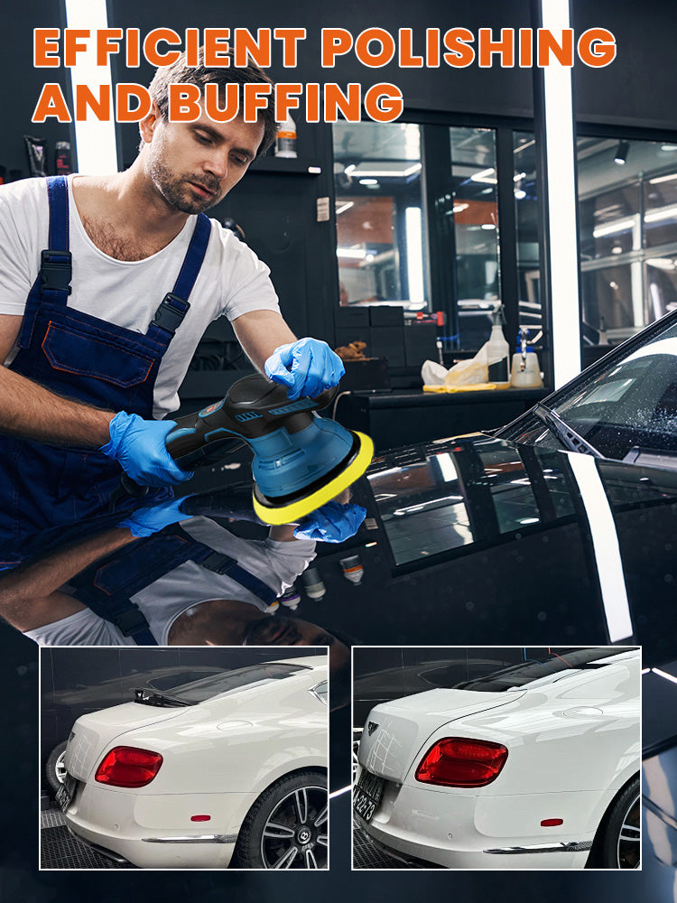 🔥Cordless Car Buffer Polisher Kit with 8-Speed