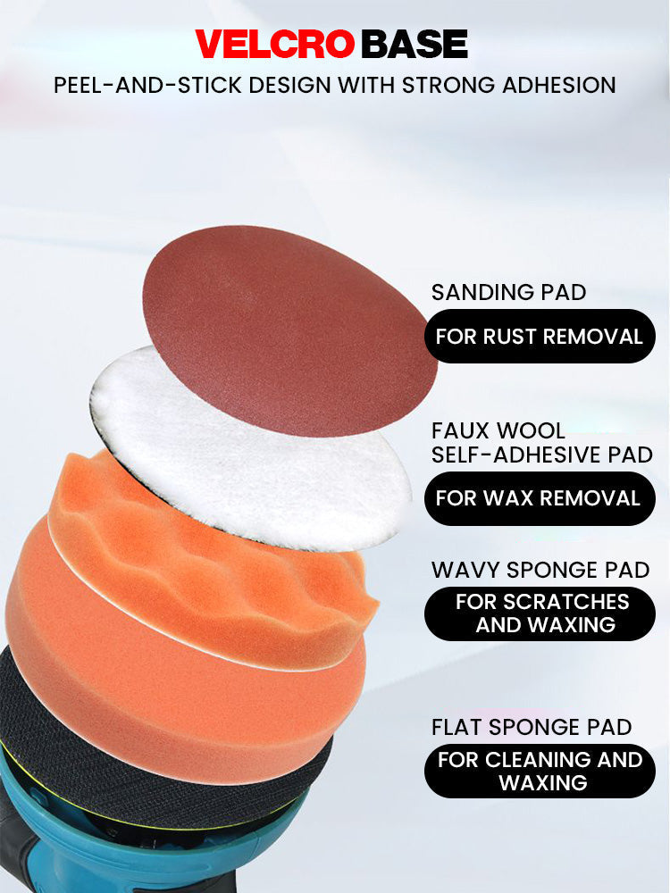 🔥Cordless Car Buffer Polisher Kit with 8-Speed