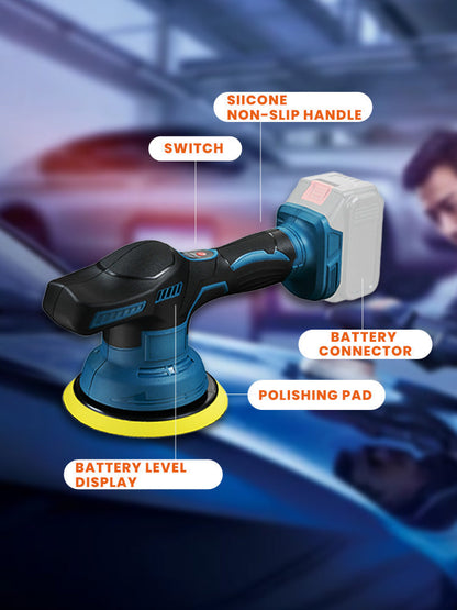 🔥Cordless Car Buffer Polisher Kit with 8-Speed