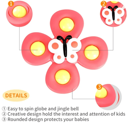 Suction Cup Spinner Toys