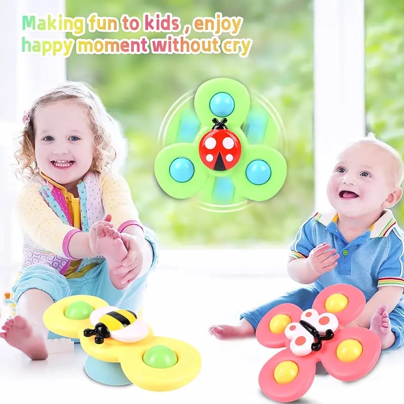 Suction Cup Spinner Toys