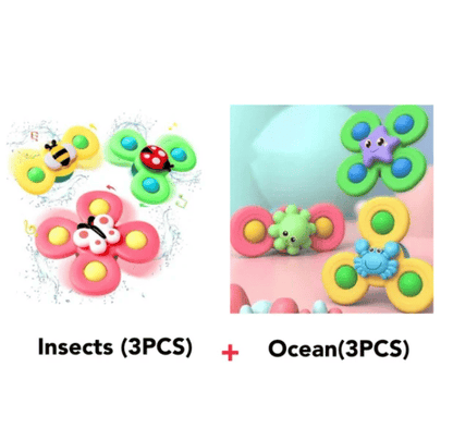 Suction Cup Spinner Toys