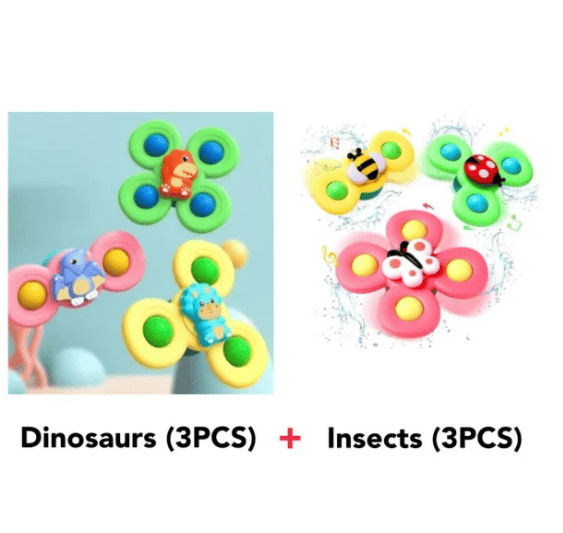 Suction Cup Spinner Toys