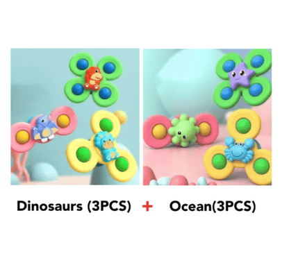 Suction Cup Spinner Toys