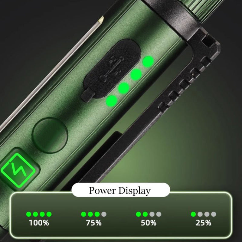 Multifunctional Pen-Shaped Strong Magnetic Work Light