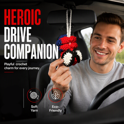 🔥HOT SALE!🕷️Crochet Spider Car Hanger Ornament