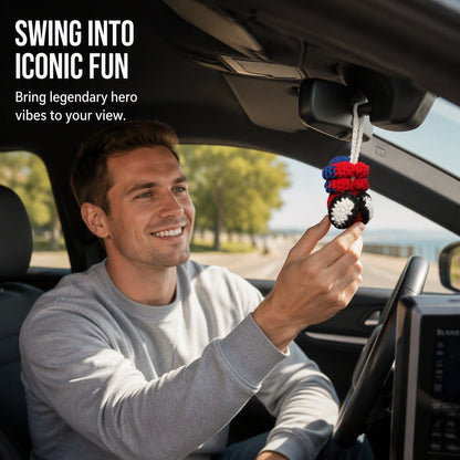 🔥HOT SALE!🕷️Crochet Spider Car Hanger Ornament