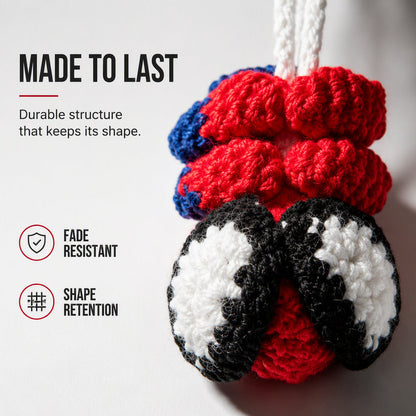 🔥HOT SALE!🕷️Crochet Spider Car Hanger Ornament