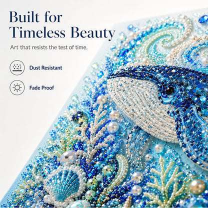 🥳2026 HOT SALE🥳💞50K+ SOLD!⏳✨Creative Ocean Life DIY Faux Pearl Painting Kit