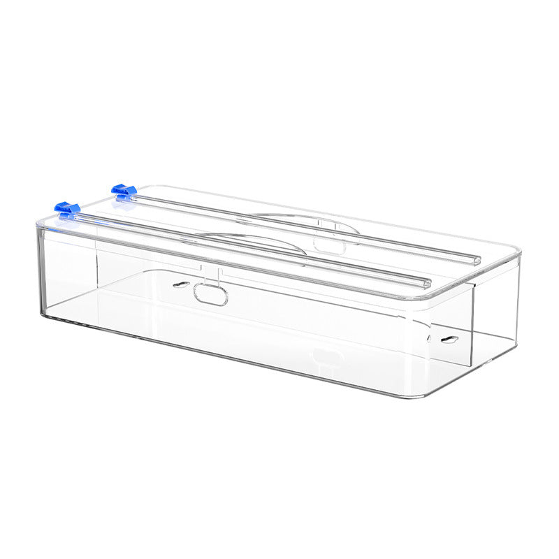 Kitchen Wrap Organizer with Dual Sliding Cutter