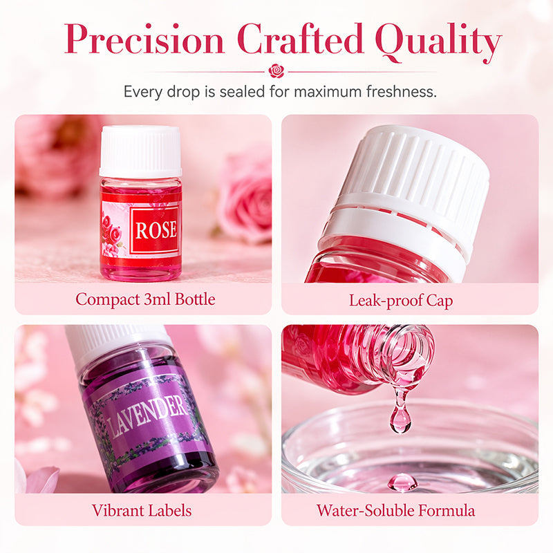 12-Pack Water Soluble Essential Oils Set