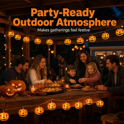 Halloween Pumpkin String Lights