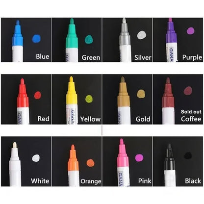 🔥HOT SALE 50%OFF🚗Oil-Based Waterproof Tire Paint Marker