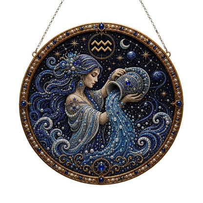 DIY Celestial Zodiac Pearl Painting Kit