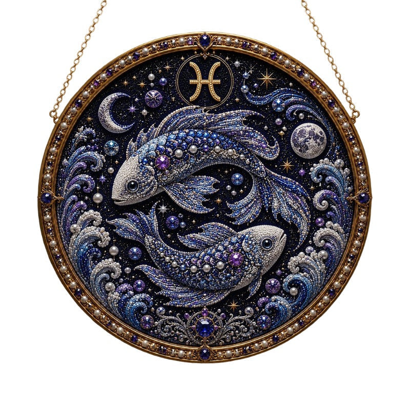 DIY Celestial Zodiac Pearl Painting Kit