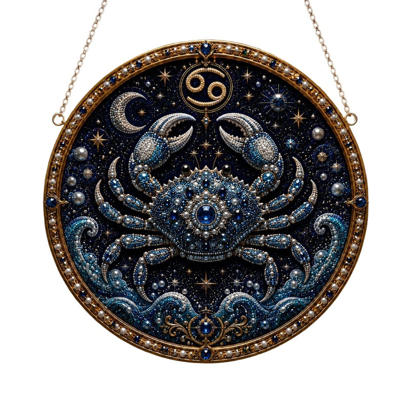 DIY Celestial Zodiac Pearl Painting Kit