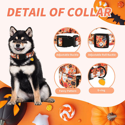 Comfort-Fit Halloween Dog Collar