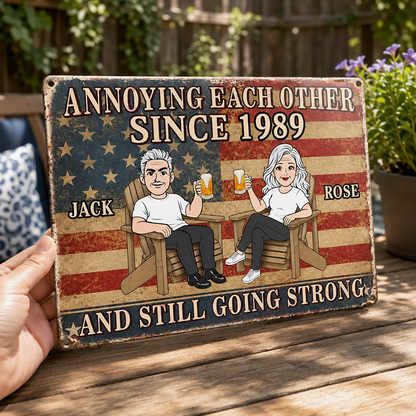Vintage Style Wooden Hanging Sign