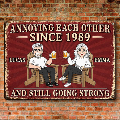Vintage Style Wooden Hanging Sign