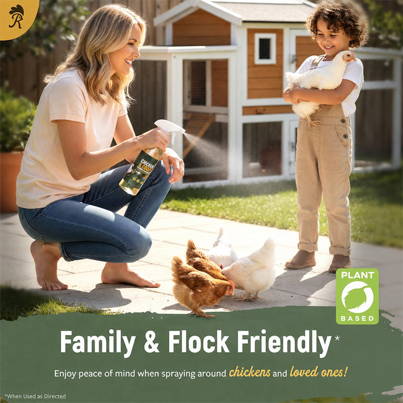 🐔 Botanical Poultry & Coop Care Spray for Routine Maintenance