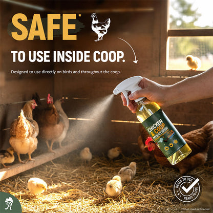 🐔 Botanical Poultry & Coop Care Spray for Routine Maintenance