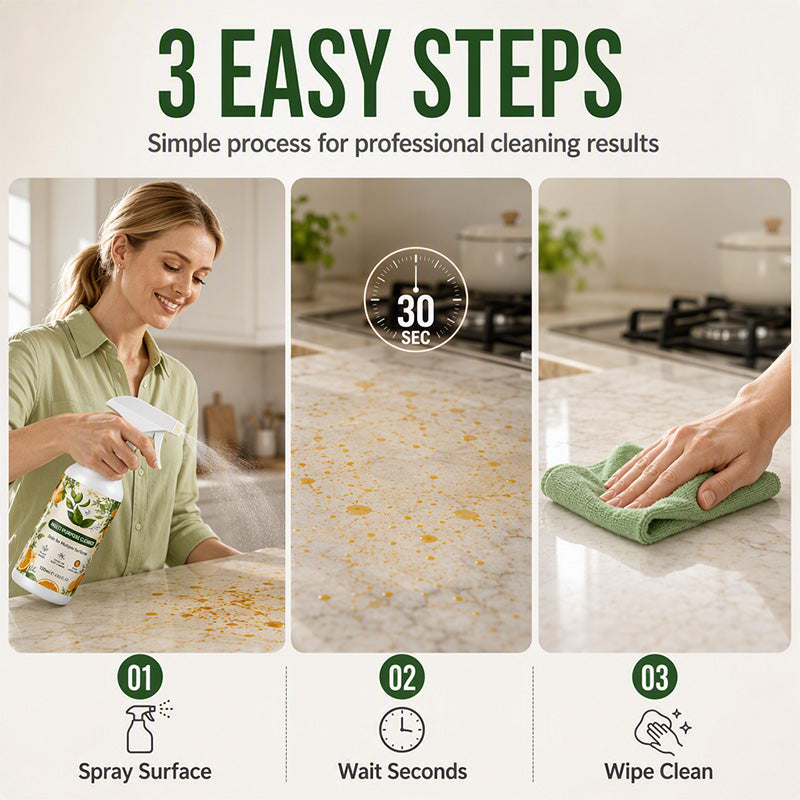 🧴🧽 Heavy Duty Kitchen Degreaser Spray – Powerful Grease Remover For Home Cleaning