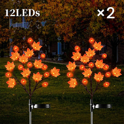🥳2026 HOT SALE🥳💞50K+ SOLD!🎃🦇 50% OFF!👻Waterproof Halloween Pumpkin Solar Branch Lights