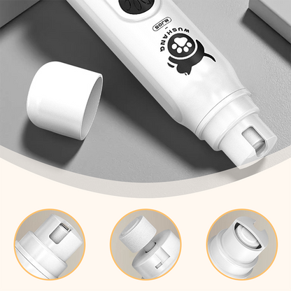 🔥HOT SALE 50%OFF🔥Pet Low-Noise Digital Display Electric Nail Grinder