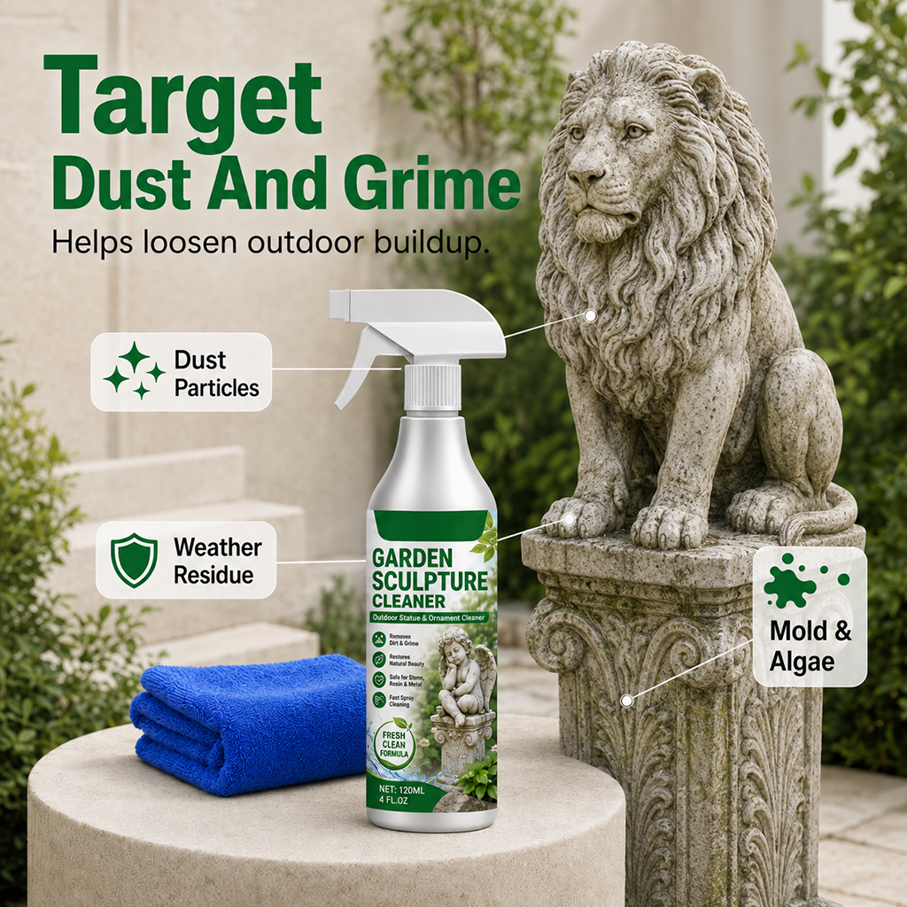 Powerful Garden Sculpture Cleaner Spray