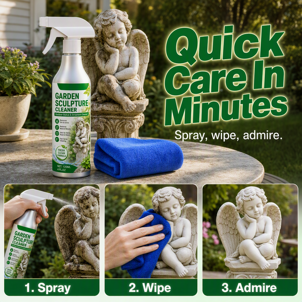 Powerful Garden Sculpture Cleaner Spray