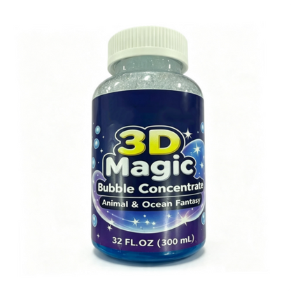 3D Magic Bubble Concentrate Bottle