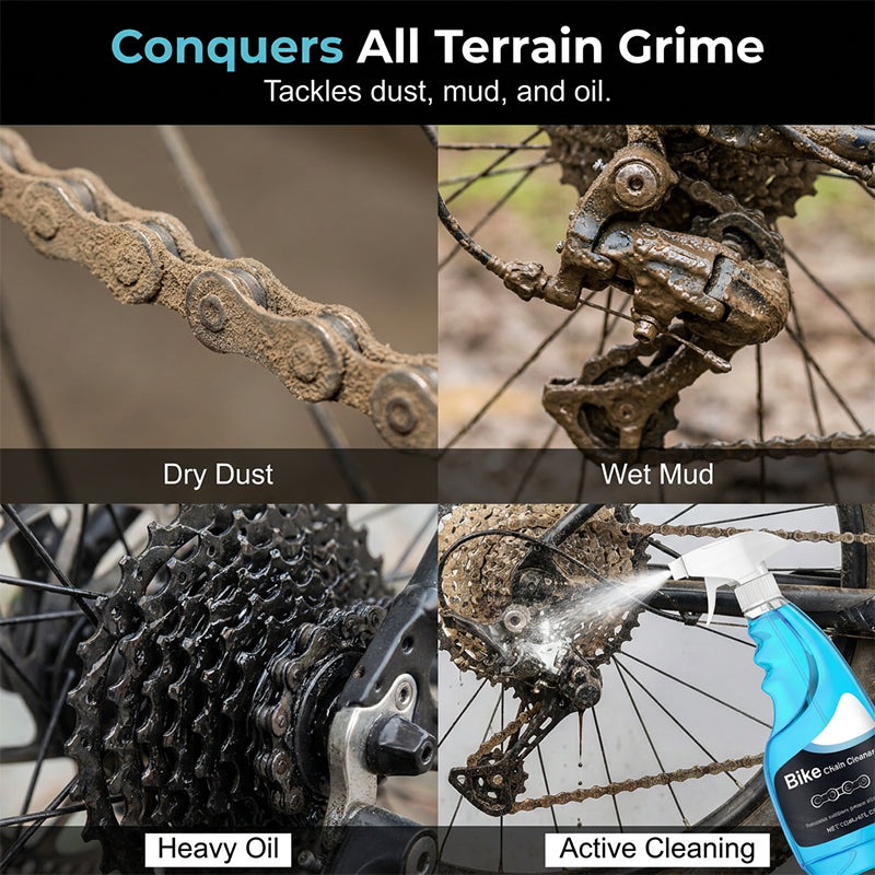 Portable Anti-Rust Bicycle Chain Cleaning Spray