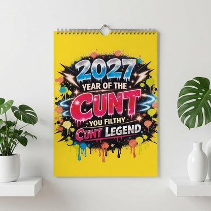 Funny Graffiti Wall Calendar