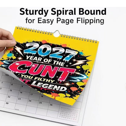 Funny Graffiti Wall Calendar
