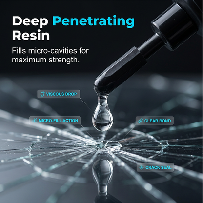 📢📢50% OFF !! ⏰Advanced UV Resin Glass DIY Repair Kit