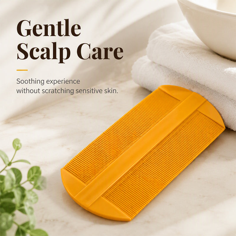 Double-Sided Fine Tooth Lice Comb