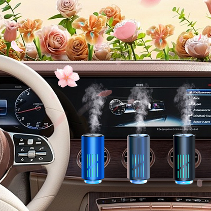 🚗💨 50% OFF NOW! Smart car vent aromatherapy diffuser – automatic, adjustable & family-safe – keeps your car fresh for over 90 days 🌸✨