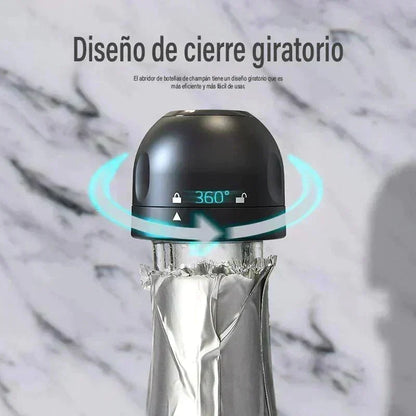 🍾50% OFF NOW! Twist‑Lock Wine and Champagne Bottle Stoppers, Reusable Silicone Sealed Sparkling Wine Bottle Preserver, Leak‑Proof Twist Lock Bottle Cap for Champagne, Prosecco & Sparkling Wines