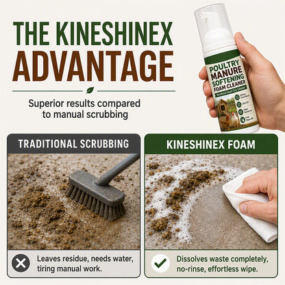 Poultry Manure Softening Foam Cleaner