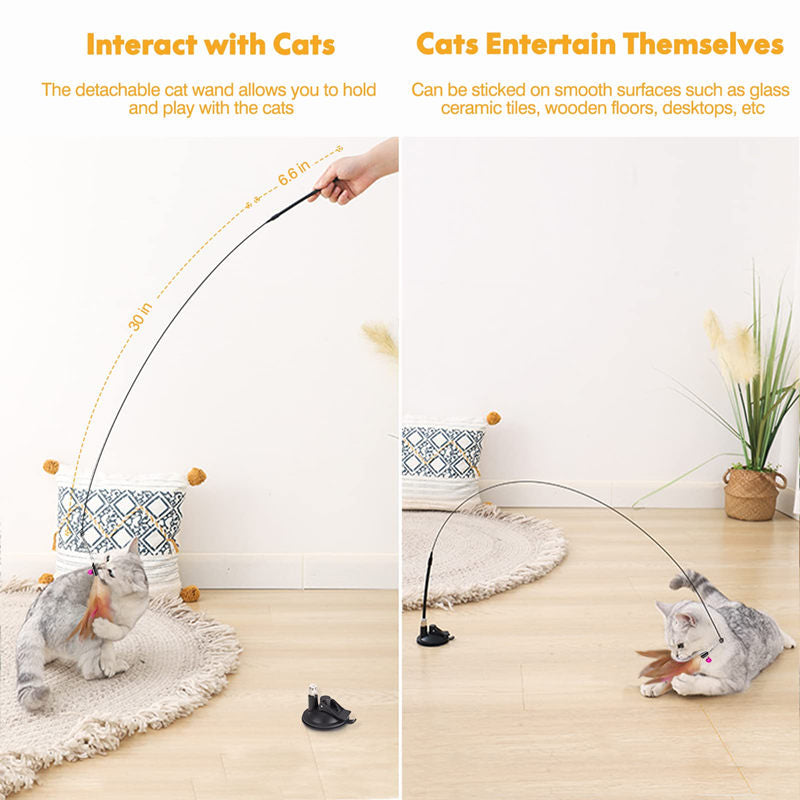 🎅Christmas Pre-sale🌲Interactive Bird Simulation Cat Toy Set