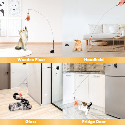 🎅Christmas Pre-sale🌲Interactive Bird Simulation Cat Toy Set