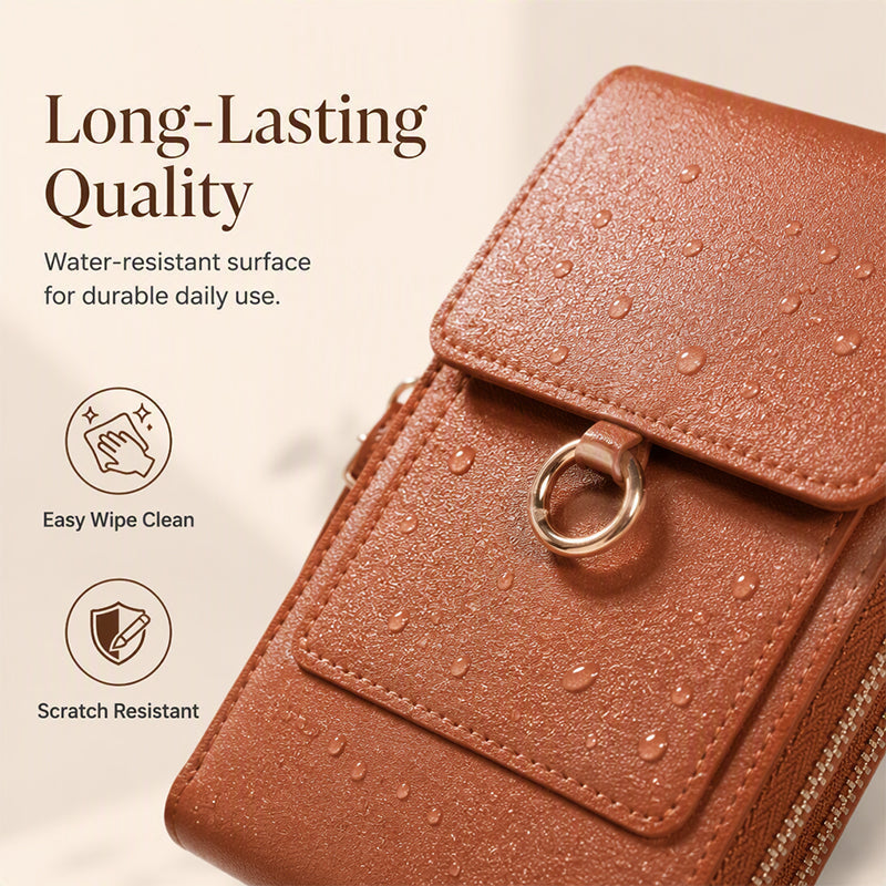 Anti-Theft Touchscreen Crossbody Phone Bag