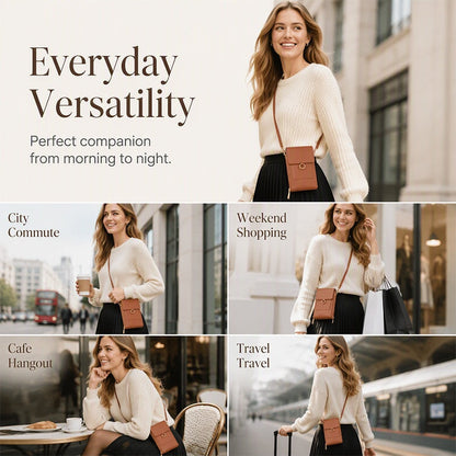 Anti-Theft Touchscreen Crossbody Phone Bag