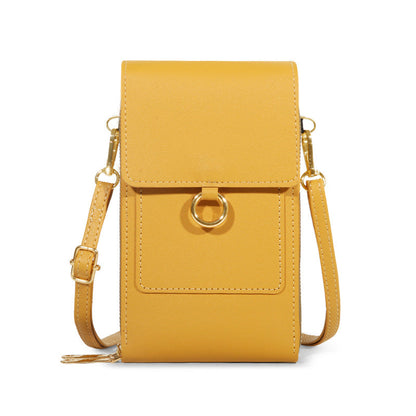Anti-Theft Touchscreen Crossbody Phone Bag