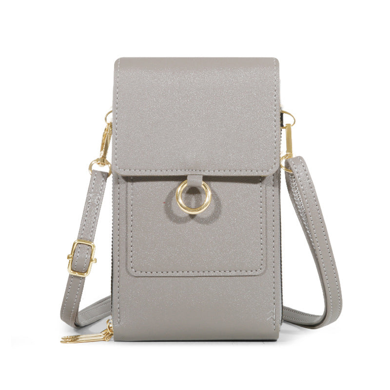 Anti-Theft Touchscreen Crossbody Phone Bag