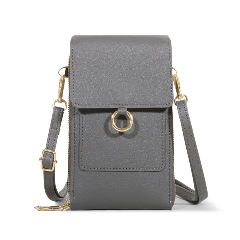 Anti-Theft Touchscreen Crossbody Phone Bag