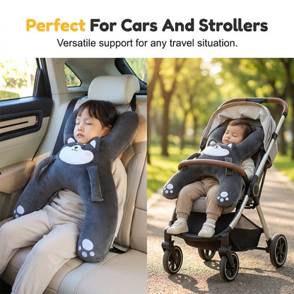 🚗Kids H‑Shape Car Travel Neck Pillow 🐼